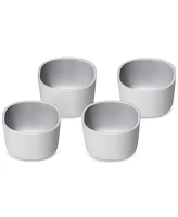 Caraway 4-Piece Dot Glass Nonstick Ramekins & Lids Set