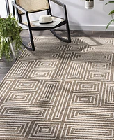 Safavieh Amherst AMT430 Wheat and Beige 4' x 6' Area Rug