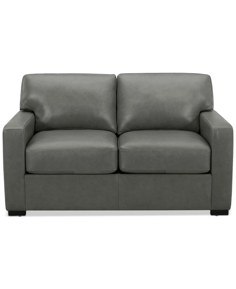 Radley 61" Leather Loveseat, Created for Macy's