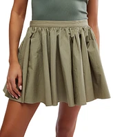 Free People Women's Gaia Cotton Mini Skirt