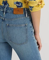 Lauren Ralph Women's High-Rise Flare Jeans