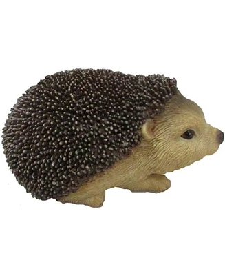 Esschert Design Small Hedgehog Decorative Garden Figurine, Resin, 4in