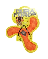 DuraForce Jr Boomerang Tiger Orange-Yellow, Dog Toy