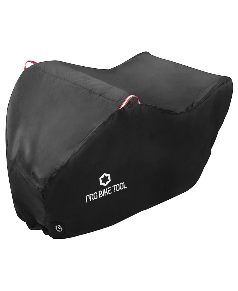 Pro Bike Tool Bike Cover for Outdoor Bike Storage, Heavy Duty Riptstop Material, Waterproof and Anti-uv