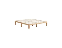 Slickblue 14 Inch King Wood Platform Bed Frame