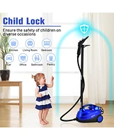 Slickblue 2000W Heavy Duty Multi-purpose Steam Cleaner Mop with Detachable Handheld Unit