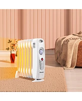 Slickblue 700 W Portable Mini Electric Oil-Filled Radiator Heater