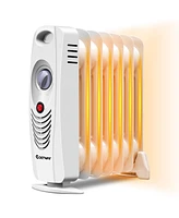 Slickblue 700 W Portable Mini Electric Oil-Filled Radiator Heater