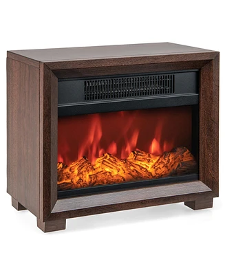 Slickblue Tabletop Fireplace with Realistic Flame Effect