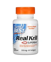 Doctor's Best Real Krill 350 mg - 60 Softgel - Assorted Pre