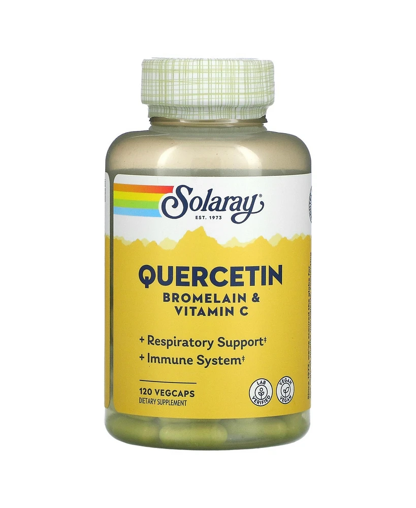 Solaray Quercetin Bromelain & Vitamin C - 120 VegCaps