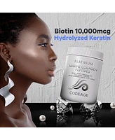 Codeage Marine Collagen Protein Powder Supplement Platinum