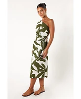 Petal and Pup Women's Zara One Shoulder Midi Dress