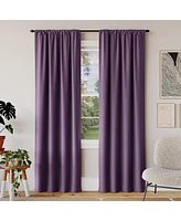 Rianna Theater Grade Extreme 100% Blackout Rod Pocket Curtain Panel