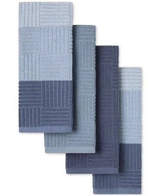 Town & Country Living Basics Basketweave Kitchen Towel, Set of 4
