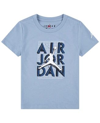 Jordan Big Boys Stack Short Sleeve T-shirt