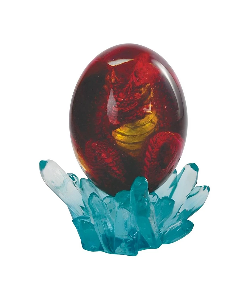 Fc Design 5"H Dragon in Arcylic Egg with Faux Crystal Figurine Decoration Home Decor Perfect Gift for House Warming