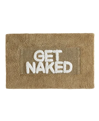 Jean Pierre Get Naked Cotton Bath Rug, 21" x 34"