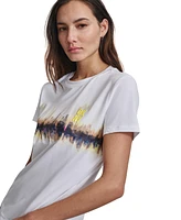 Dkny Women's Cityscape-Graphic Short-Sleeve T-Shirt