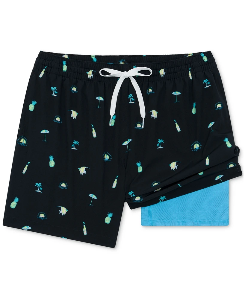 Chubbies Men's Beach Essentials 5-1/2" Swim Trunks