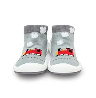 Komuello Infant Boys Breathable Washable Non-Slip Sock Shoes Train