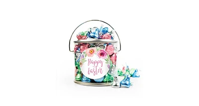 Just Candy Easter Candy Gift Hershey's Kisses Paint Can Flowers - By