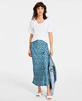 On 34th Women's Floral Slip Skirt, Created for Macy's