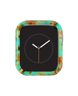 Anne Klein Women's Green Acetate Protective Case designed for 41mm Apple Watch