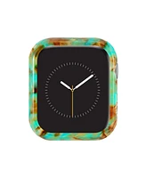 Anne Klein Women's Green Acetate Protective Case designed for 41mm Apple Watch