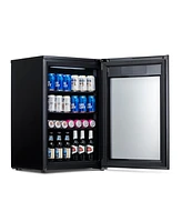 Newair Beer Froster 125 Can Freestanding Beverage Fridge in Black with Party and Turbo Mode, Chills Down to 23 Degrees