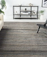 Safavieh Amsterdam Silver and Beige 9' x 12' Outdoor Area Rug