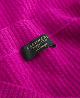 Charter Club Women's 100% Cashmere Ribbed V-Neck Sweater, Regular & Petites, Created for Macy's