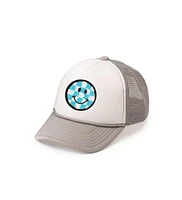 Sweet Wink Boys Smiley Checker Patch Hat