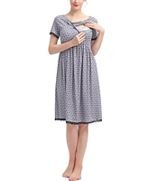 kimi + kai Maternity Exa Nursing Nightgown