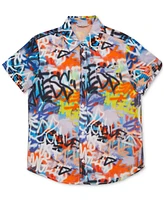 Guess Big Boys Short Sleeve Printed Shirt