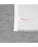 Sloppy Chef Premium Weave Yarn Dyed Kitchen Towels (Pack of 6), 100% Cotton, 16 x 26