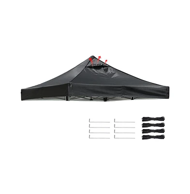 Yescom InstaHibit 9.6x9.6Ft Pop up Canopy Top Cover for Replacement UV50+ Outdoor Event