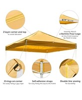 Yescom 9.6x9.6ft Canopy Replacement Top for 10ft Ez Tent Oxford Cover Outdoor