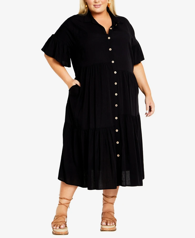 Avenue Plus Size Kaitlyn Maxi Dress