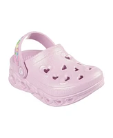 Skechers Toddler Girls' Foamies: Light Hearted Casual Slip-On Clog Shoes from Finish Line