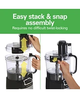 Hamilton Beach Stack Snap 10 Cup Food Processor