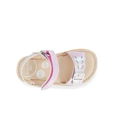 Stride Rite 360 Little Girls Colette Dual Adjusting Buckle And Strap For A Wider Fit Shoe