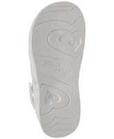 Skechers Little Girls' Foamies: Light Hearted Casual Slip-On Clog Shoes from Finish Line