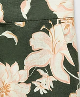 Mango Women's Flower Print Pants