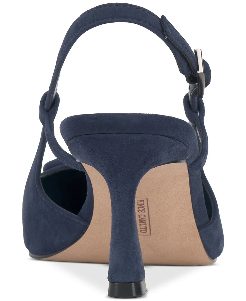 Vince Camuto Women's Stilla Buckled Slingback Pumps