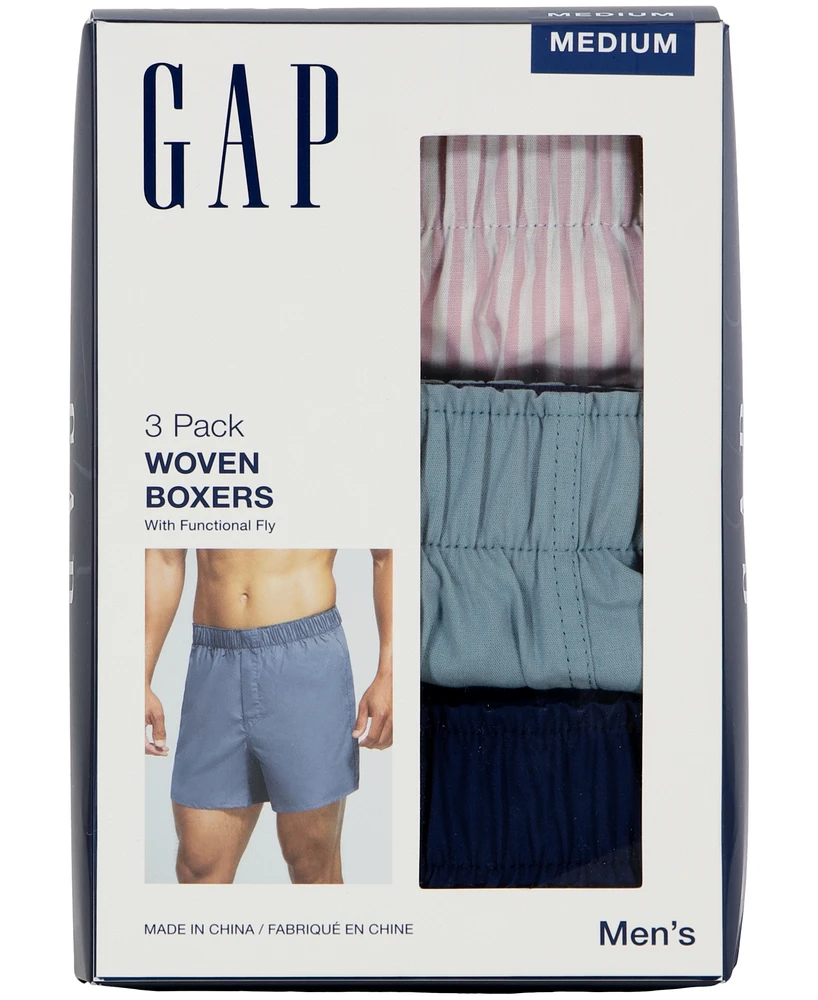 Gap Men's 3-Pk. Cotton Boxers