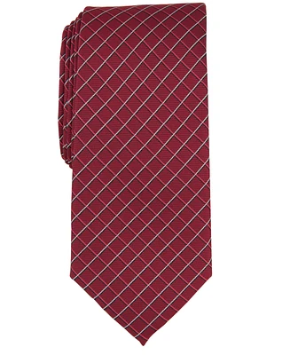 Alfani Men's Conway Grid Tie, Created for Macy's