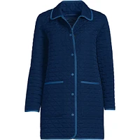 Lands' End Women's Insulated Reversible Barn Coat