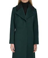 Cole Haan Women's Shawl Collar Wool-Blend Coat
