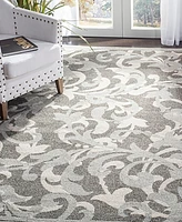 Safavieh Amherst AMT428 Gray and Light Gray 3' x 5' Area Rug